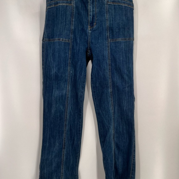 Judy Blue Denim - Judy Blue High Waist Elastic Waist Vintage Straight Leg Jeans Size 15/32